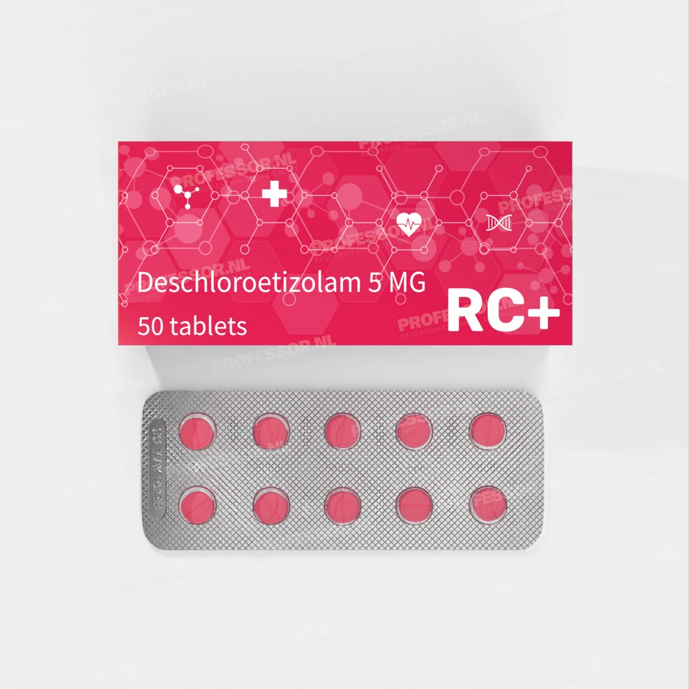 Deskloroetisolaam5mg_2.webp DeschloroEtizolam 5 MG Pellets - Pilt 2
